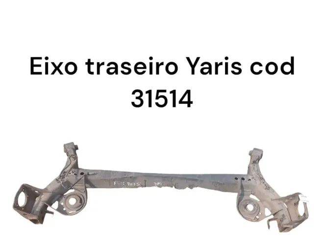 Eixo traseiro Toyota Yaris