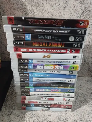 Jogos para Playstation 3 - com manuais