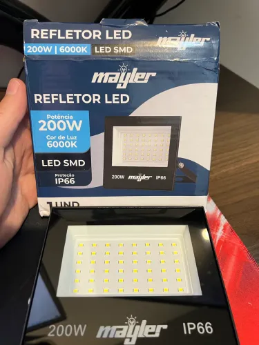 Refletor de led 200w cor de luz 6000k