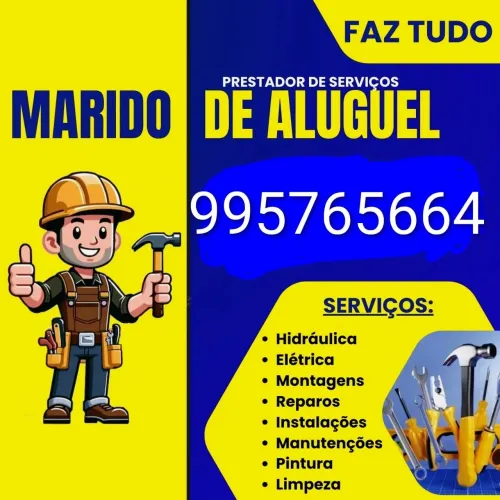 Marido de aluguel 50 de deslocamento a partir de 2km