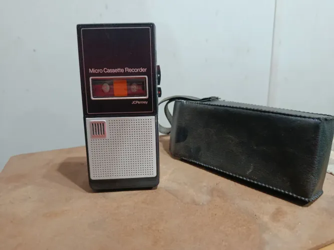Mini gravador antigo japonês JCPenney