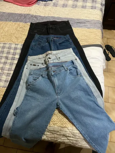 2 calças barretao e 1 da pura raca