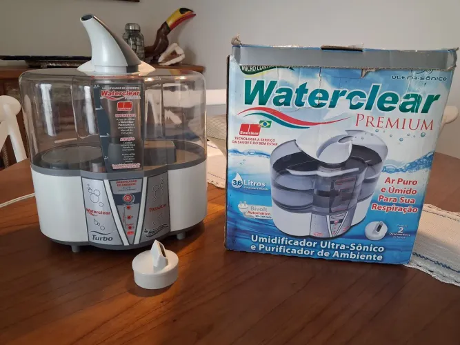 Umidificador e purificador da ambiente Waterclear Premium Ultrasônico