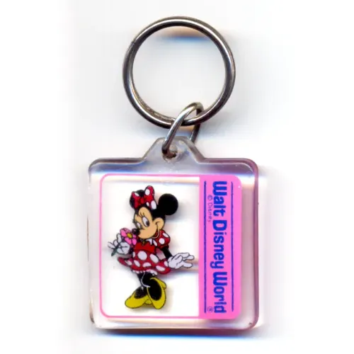 Chaveiro Antigo Minnie Mouse - Walt Disney World - Anos 80! (Usado)