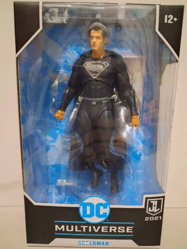 Action Figure Superman Black Suit - DC Multiverse