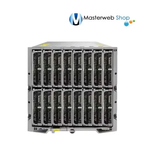 Servidor Dell M1000E - 10U - 8X M620 - 16x Deca - 1.5TB DDR3 - 14.4TB de HD Sas