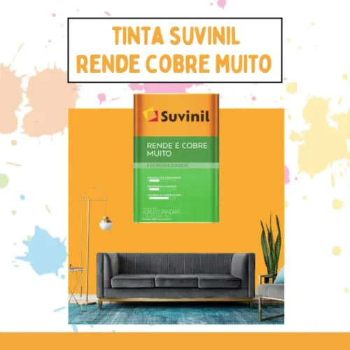 Tinta Suvinil Amarelo Ouro