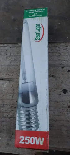 10 Lâmpadas de vapor de sódio 250w