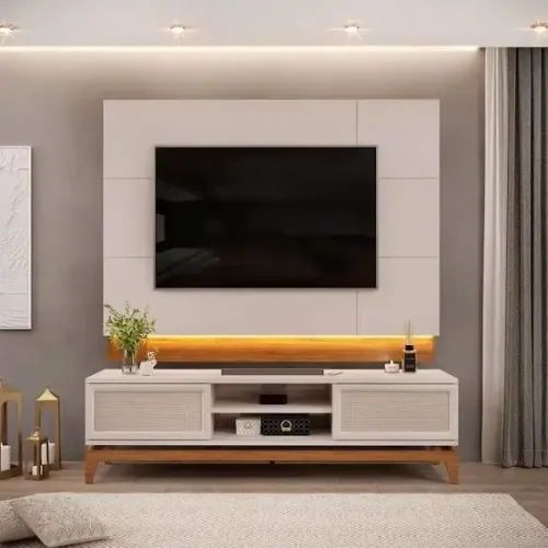 Rack Com Painel Até 65 Polegadas Nova 