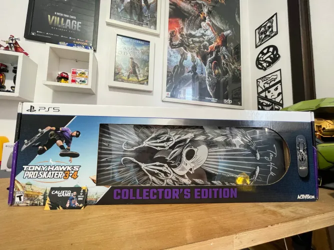 Edição de Colecionador Tony Hawks Pro Skater 3+4 Novo PS5 PlayStation 