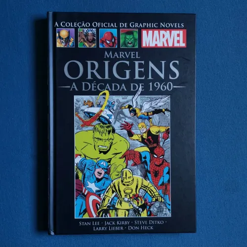 HQ Marvel Origens - A Década de 1960 (Salvat Clássicos Vol. I, Anos 60, Stan Lee J. Kirby)