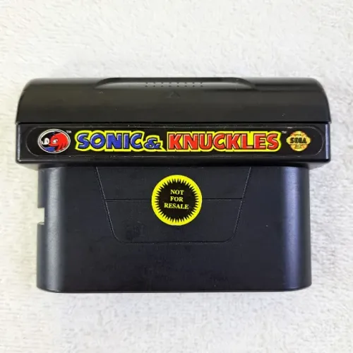 Sonic And Knuckles Original Mega Drive Americano - Sega Genesis