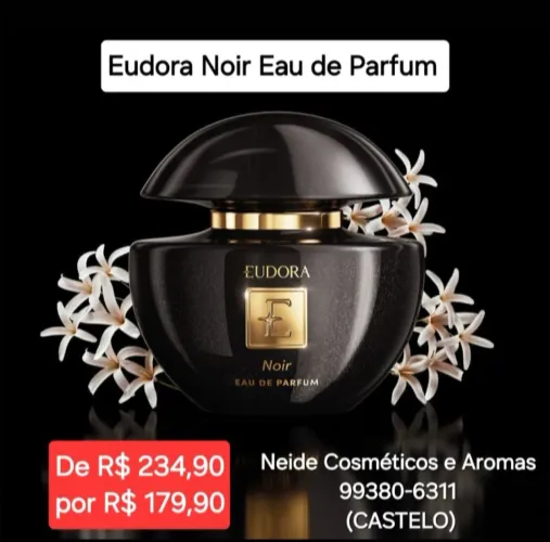 EUDORA NOIR EAU DE PARFUM 