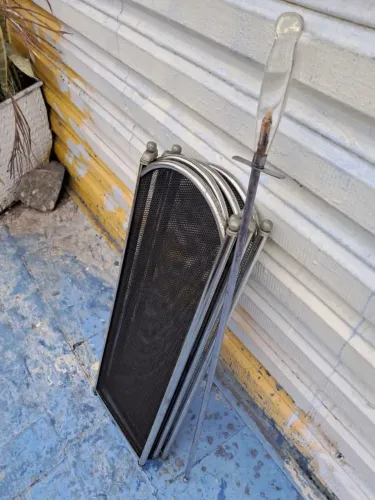 Protetor lareira inox