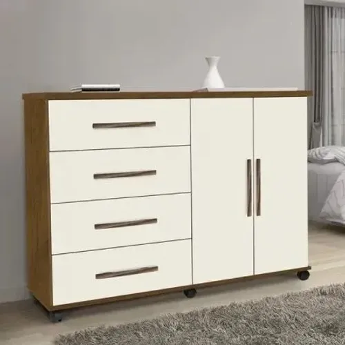 COMODA BALI 2P 4G - MEL/PEROLA