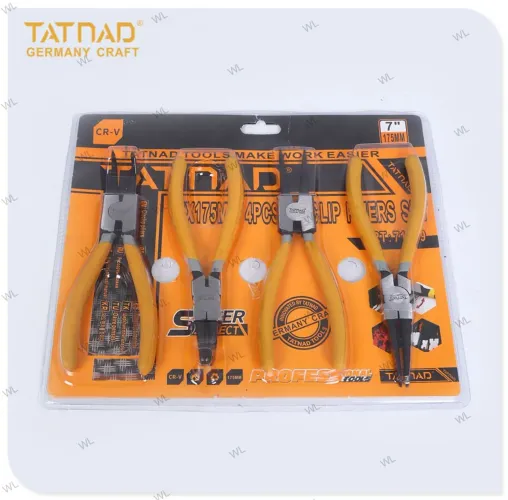 Kit de Alicates de Precisão TATNAD - 4 Peças (175mm / 7)