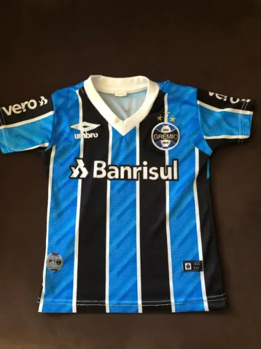 Camiseta infantil do Grêmio tamanho 8
