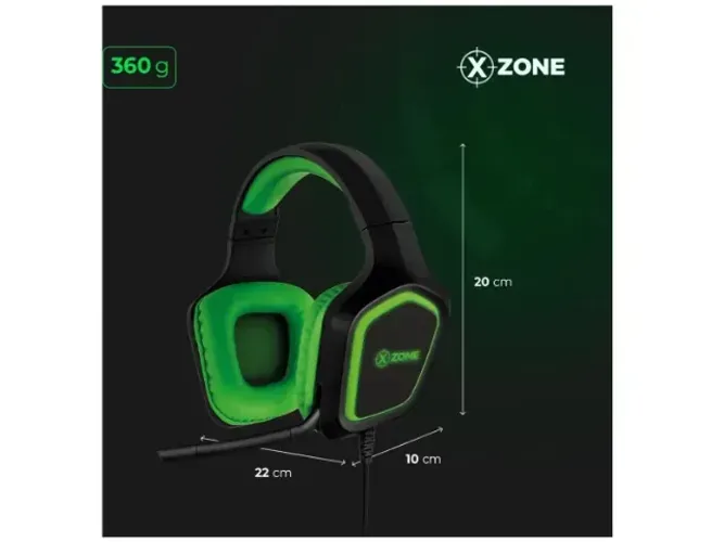 Headset gamer com suporte X-zone GHS-02