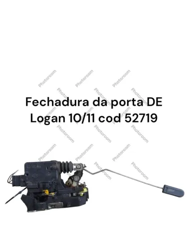 Fechadura da porta DE Logan 10/11 - Peça Automotiva