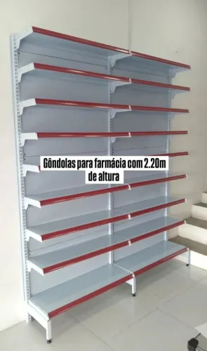 Gôndola farmácia 