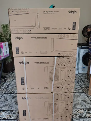 Ar condicionado Elgin 9000 BTUs Inverter/ Novo Lacrado. Imperdível...