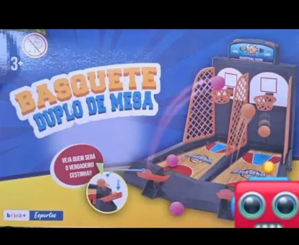 Jogo BASQUETE DUPLO DE MESA (Novo)