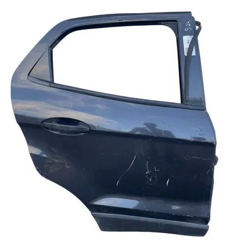 Porta Ecosport 2019/2020/2021 Traseira Direita Preta