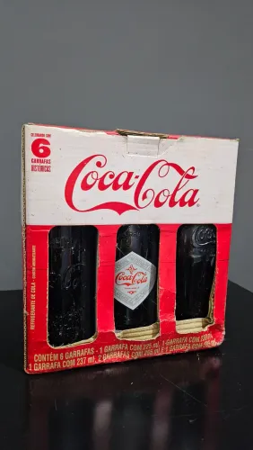 Coleção Garrafas Históricas Coca Cola 100 anos