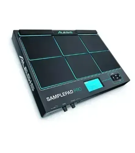 Percussão Eletrônica Alesis 8 Pads Sample Pad Pro Midi Led