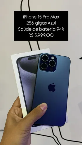 Celulares APPLE IPHONE 15 PRO MAX Usados, seminovos e Novos no Brasil