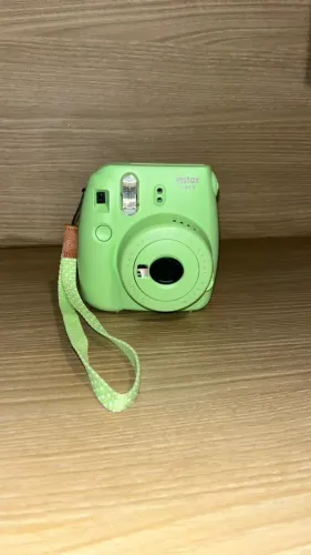 Câmera Instax, Fujifilm, Mini 9, Verde Lima