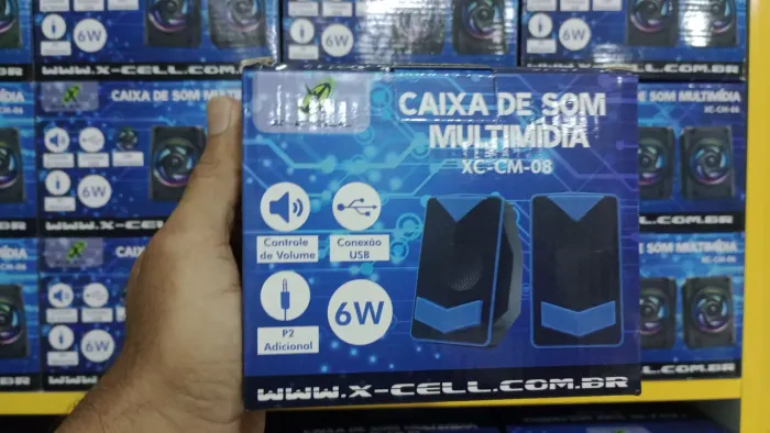 Caixa de som USB para computador