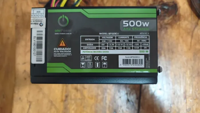 ? Fonte OnePower 500W Alta Eficiência