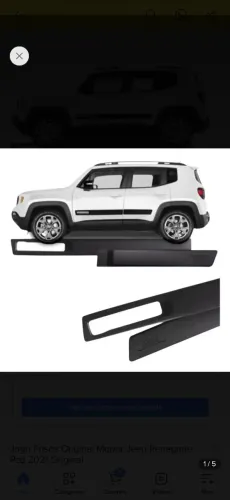 Friso de Porta LD/LE JEEP RENEGADE 20