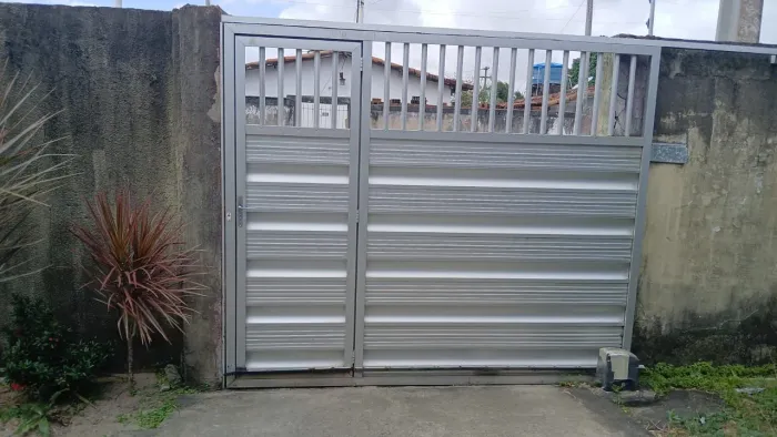 Portao aluminio 2.50x2.15 completo