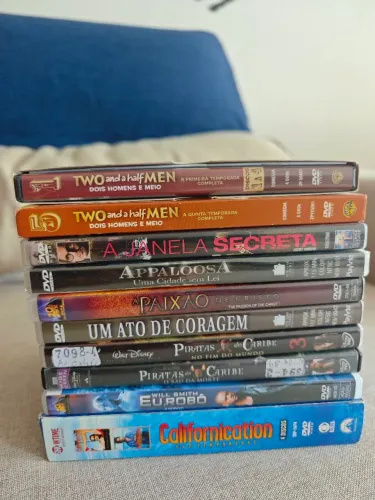 Coleção de dvds diversos