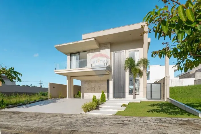 Casa mobiliada com 4 suítes no Condomínio Alpha Parque em Santo Antônio de Jesus - BA
