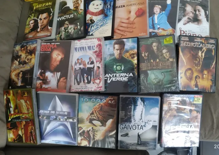 DVDs novos e originais