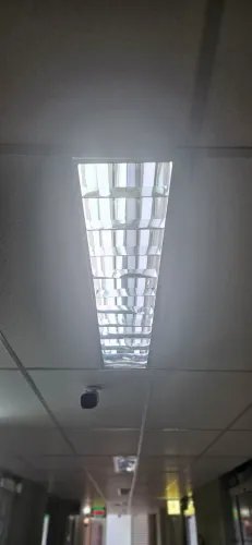 Luminárias calha de teto de embutir