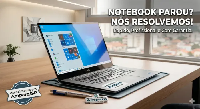 SEU NOTEBOOK PAROU? NÓS RESOLVEMOS!