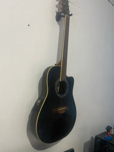 Violão Eagle Fibra Flat aço elétrico
