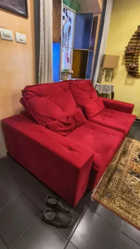 Sofá retrátil 2 lugares