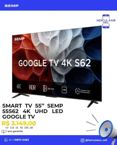 Vendo TV Semp 55 lacrado