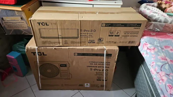 Ar 18 btus TCL inverter quente frio  lagrado