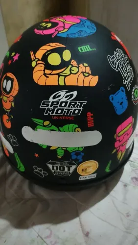 Capacete número 58 unissex