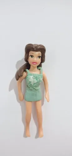 Boneca Bela (A Bela e a Fera) - Coleção Disney Princesas Polly Pocket Mattel