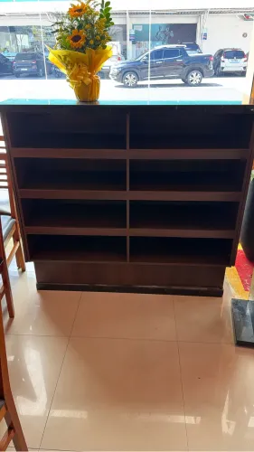 Expositor MDF frente e verso