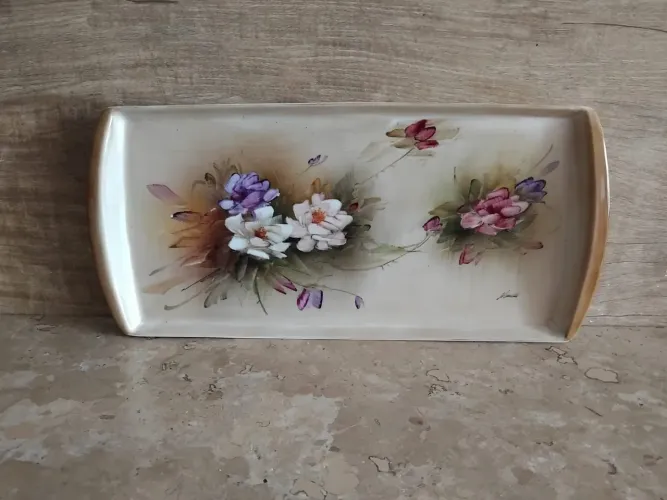 bandeja de porcelana decorativa para parede