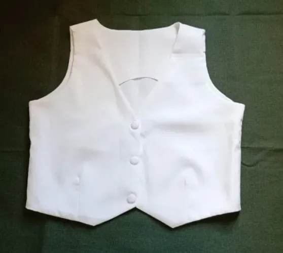 colete branco