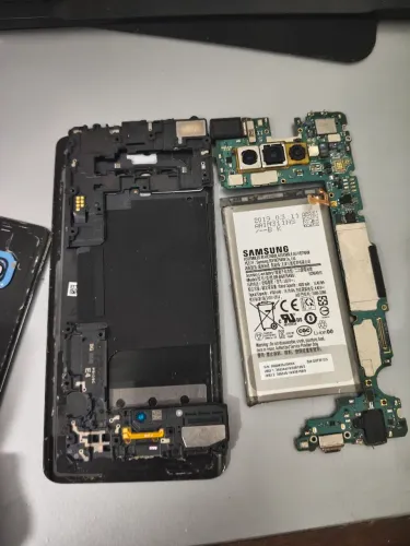 2 Samsung s10 plus tela defeito